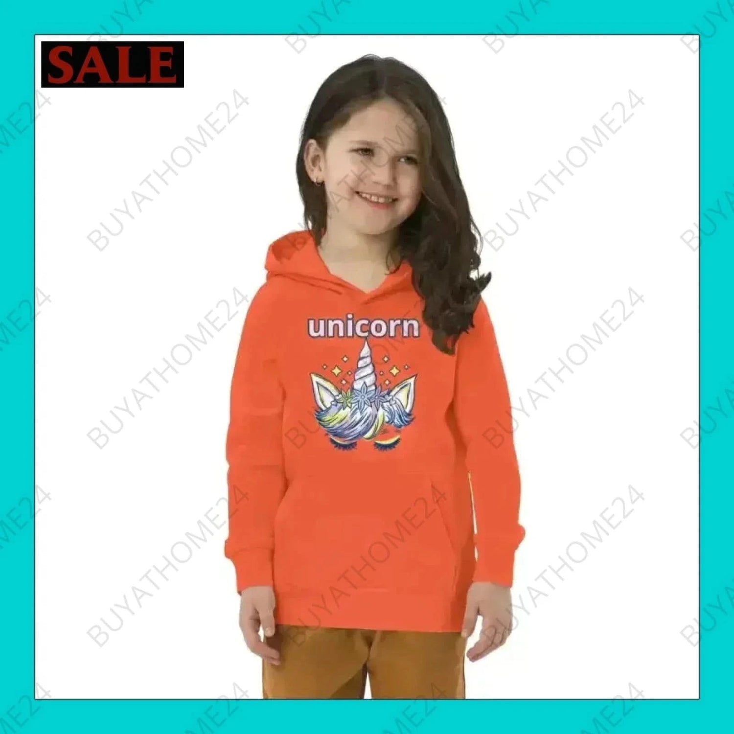 Mädchen Hoodie 4 Jahre - 12 Jahre - BUYATHOME24 - Hoodiedruck - GERMANY - Kinder Hoodie, KINDERMODE & BABYS, YOUR STYLE