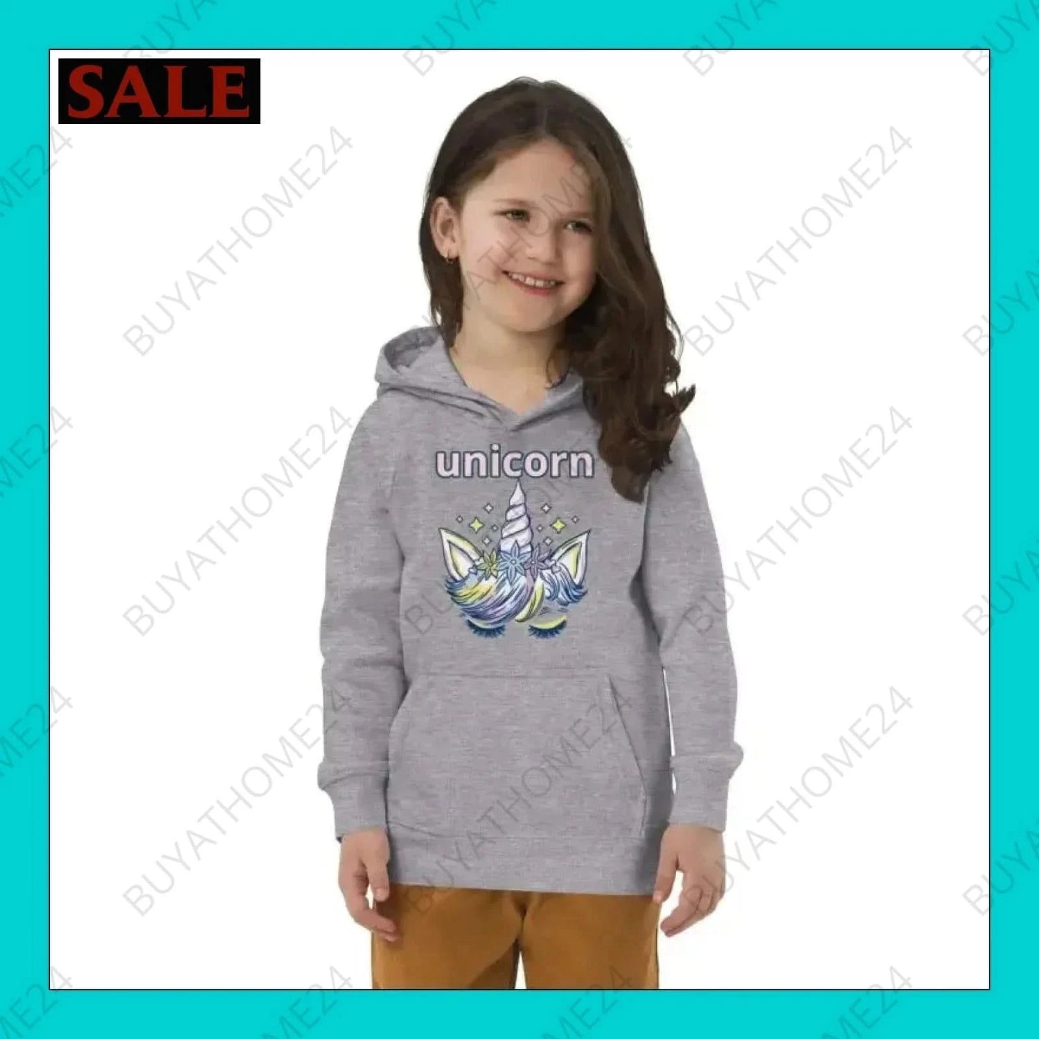 Mädchen Hoodie 4 Jahre - 12 Jahre - BUYATHOME24 - Hoodiedruck - GERMANY - Kinder Hoodie, KINDERMODE & BABYS, YOUR STYLE