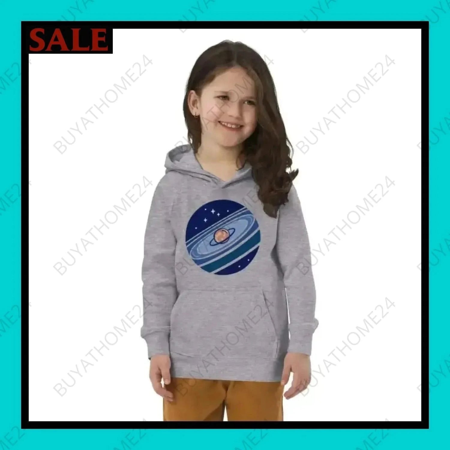 Mädchen Hoodie 4 Jahre - 12 Jahre - BUYATHOME24 - Hoodiedruck - GERMANY - Kinder Hoodie, KINDERMODE & BABYS