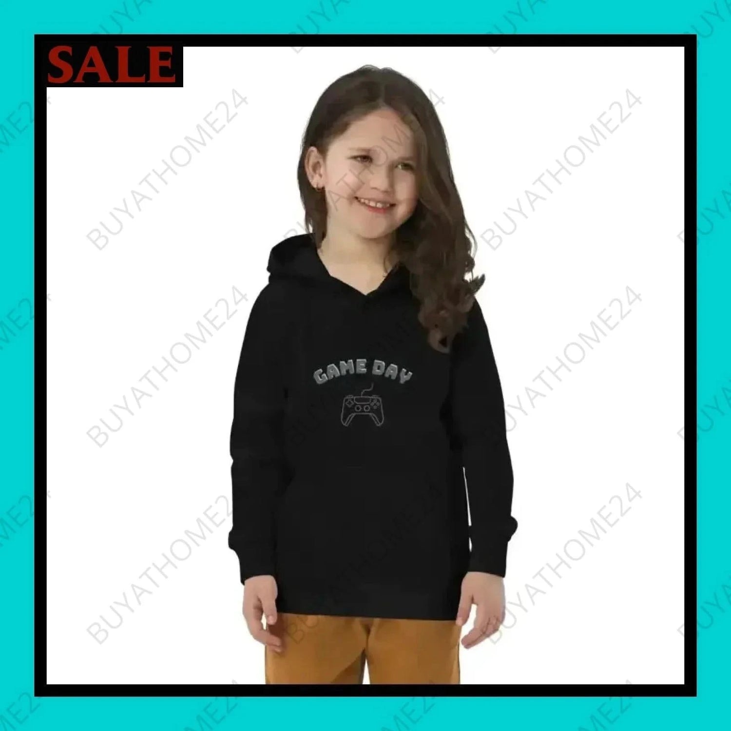 Mädchen Hoodie 4 Jahre - 12 Jahre - BUYATHOME24 - Hoodiedruck - GERMANY - Kinder Hoodie, KINDERMODE & BABYS