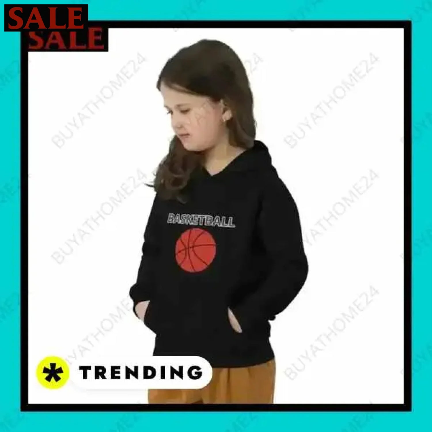 • Kapuzenpullover I Kinder Hoodie 4 Jahre - 12 Jahre  Textildruck BUYATHOME24, T-Shirts BUYATHOME24, Hoodies BUYATHOME24,  Hosen BUYATHOME24, Jacken BUYATHOME24, Schuhe BUYATHOME24