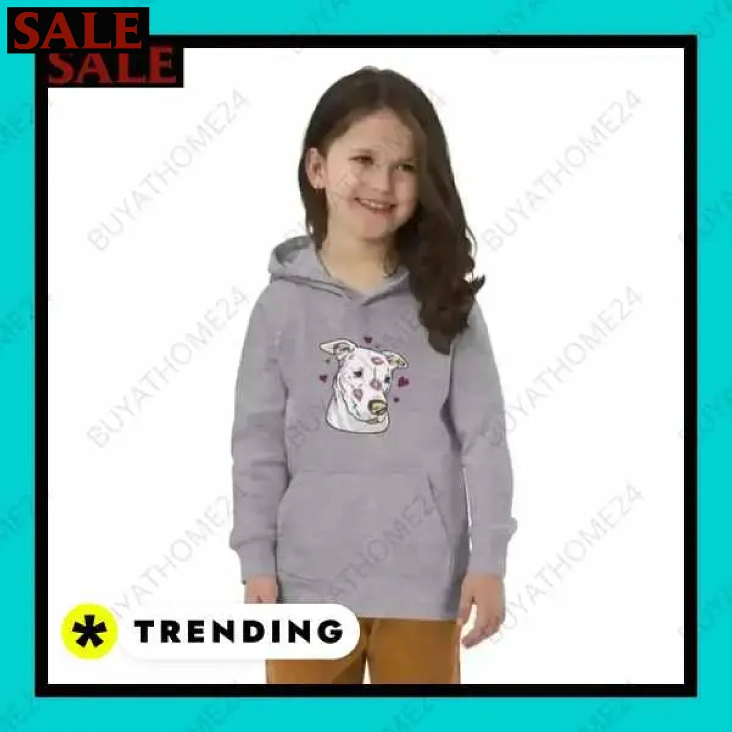 • Kapuzenpullover I Kinder Hoodie 4 Jahre - 12 Jahre  Textildruck BUYATHOME24, T-Shirts BUYATHOME24, Hoodies BUYATHOME24,  Hosen BUYATHOME24, Jacken BUYATHOME24, Schuhe BUYATHOME24