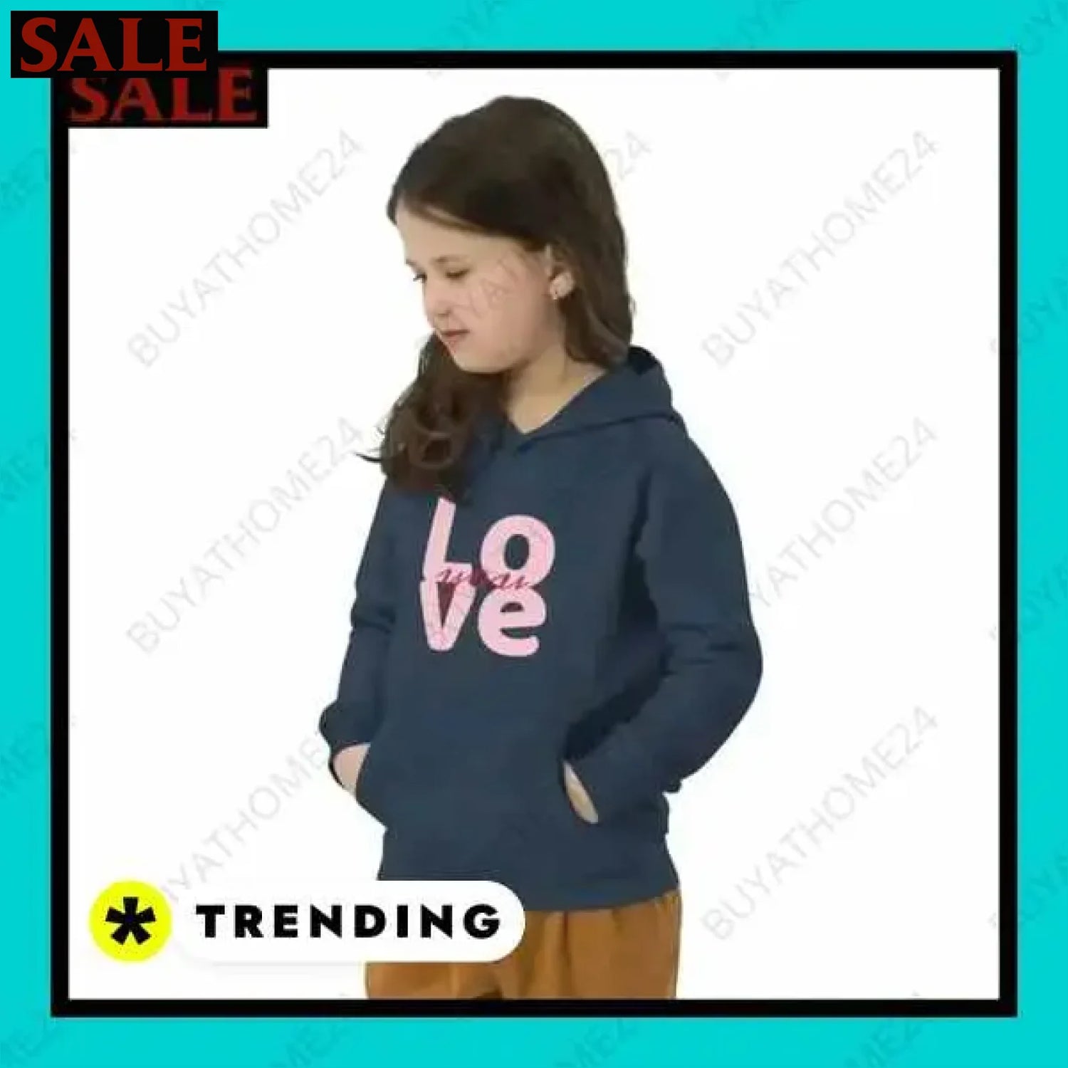 • Kapuzenpullover I Kinder Hoodie 4 Jahre - 12 Jahre  Textildruck BUYATHOME24, T-Shirts BUYATHOME24, Hoodies BUYATHOME24,  Hosen BUYATHOME24, Jacken BUYATHOME24, Schuhe BUYATHOME24