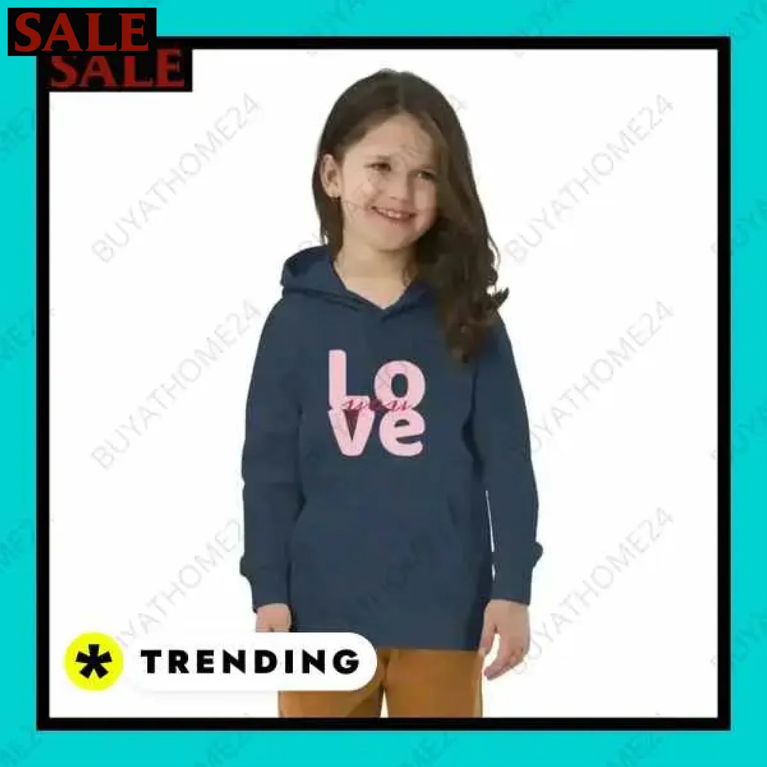 • Kapuzenpullover I Kinder Hoodie 4 Jahre - 12 Jahre  Textildruck BUYATHOME24, T-Shirts BUYATHOME24, Hoodies BUYATHOME24,  Hosen BUYATHOME24, Jacken BUYATHOME24, Schuhe BUYATHOME24