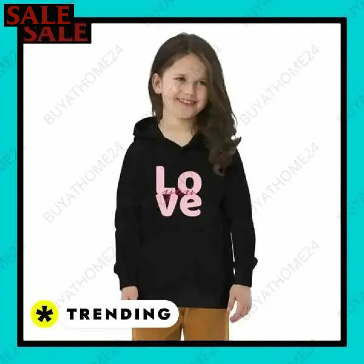 • Kapuzenpullover I Kinder Hoodie 4 Jahre - 12 Jahre  Textildruck BUYATHOME24, T-Shirts BUYATHOME24, Hoodies BUYATHOME24,  Hosen BUYATHOME24, Jacken BUYATHOME24, Schuhe BUYATHOME24