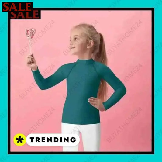 Mädchen Langarm Sport T-Shirt bei BuyAtHome24 für Fitness und Freizeit  Textildruck BUYATHOME24, T-Shirts BUYATHOME24, Hoodies BUYATHOME24,  Hosen BUYATHOME24, Jacken BUYATHOME24, Schuhe BUYATHOME24