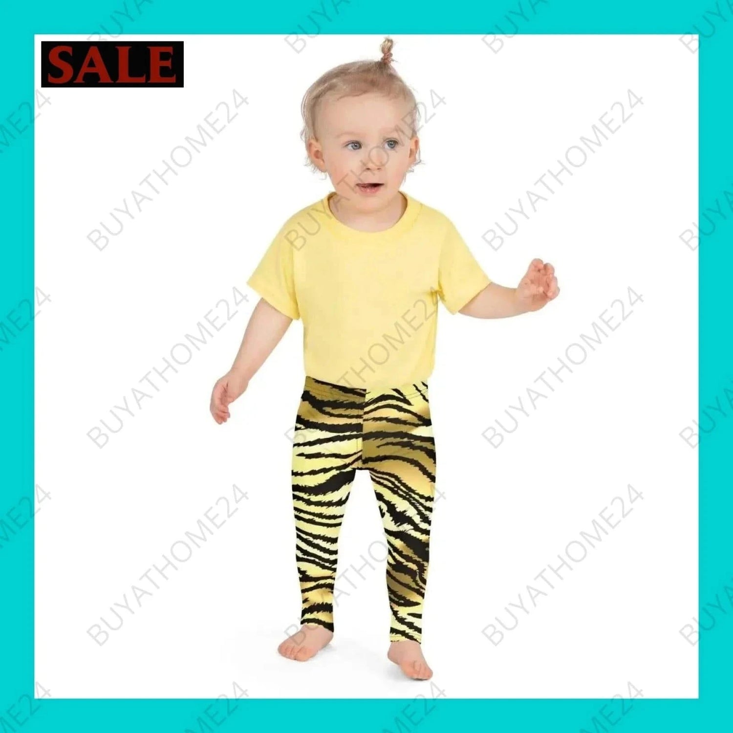 Mädchen Leggings 92 cm - 128 cm - BUYATHOME24 - Textildruck - GERMANY - Kinder Leggings, KINDERMODE & BABYS