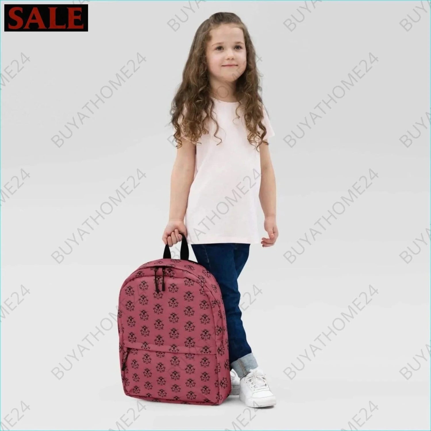 Mädchen Rucksack 42 cm × 31 cm × 10 cm - BUYATHOME24 - Textildruck - GERMANY - ACCESSOIRES, Kinder Rucksack