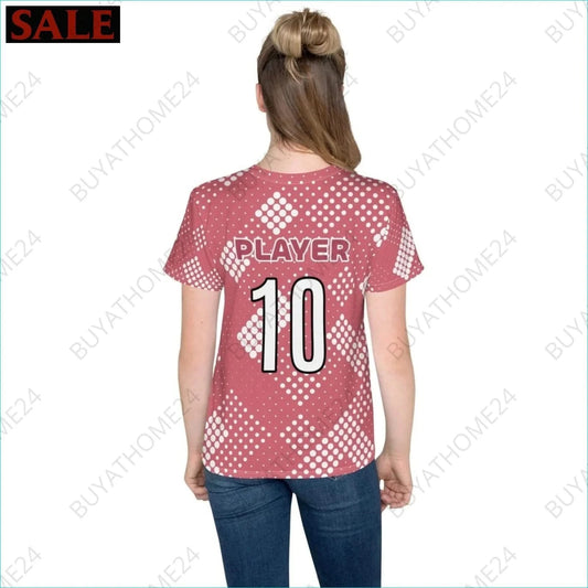 Mädchen Sport T-Shirt 134 cm - 170 cm - BUYATHOME24 - Textildruck - GERMANY - Kinder Sport T-Shirt, KINDERMODE & BABYS