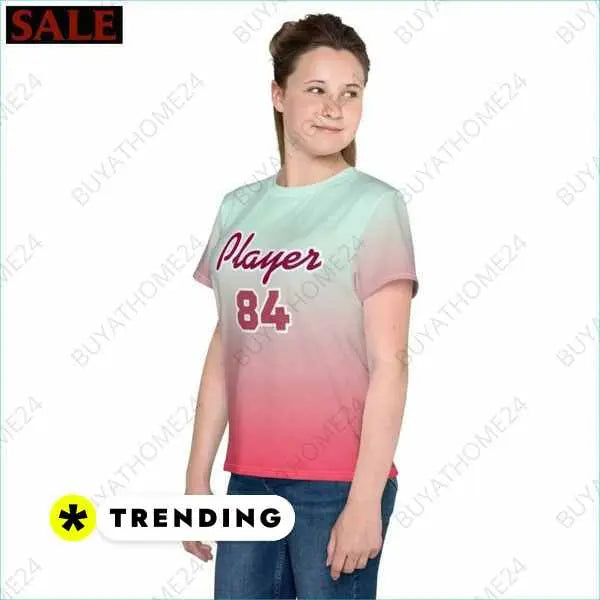 maedchen-sport-t-shirt-134-cm-170-buyathome24-textildruck-464 - BUYATHOME24®