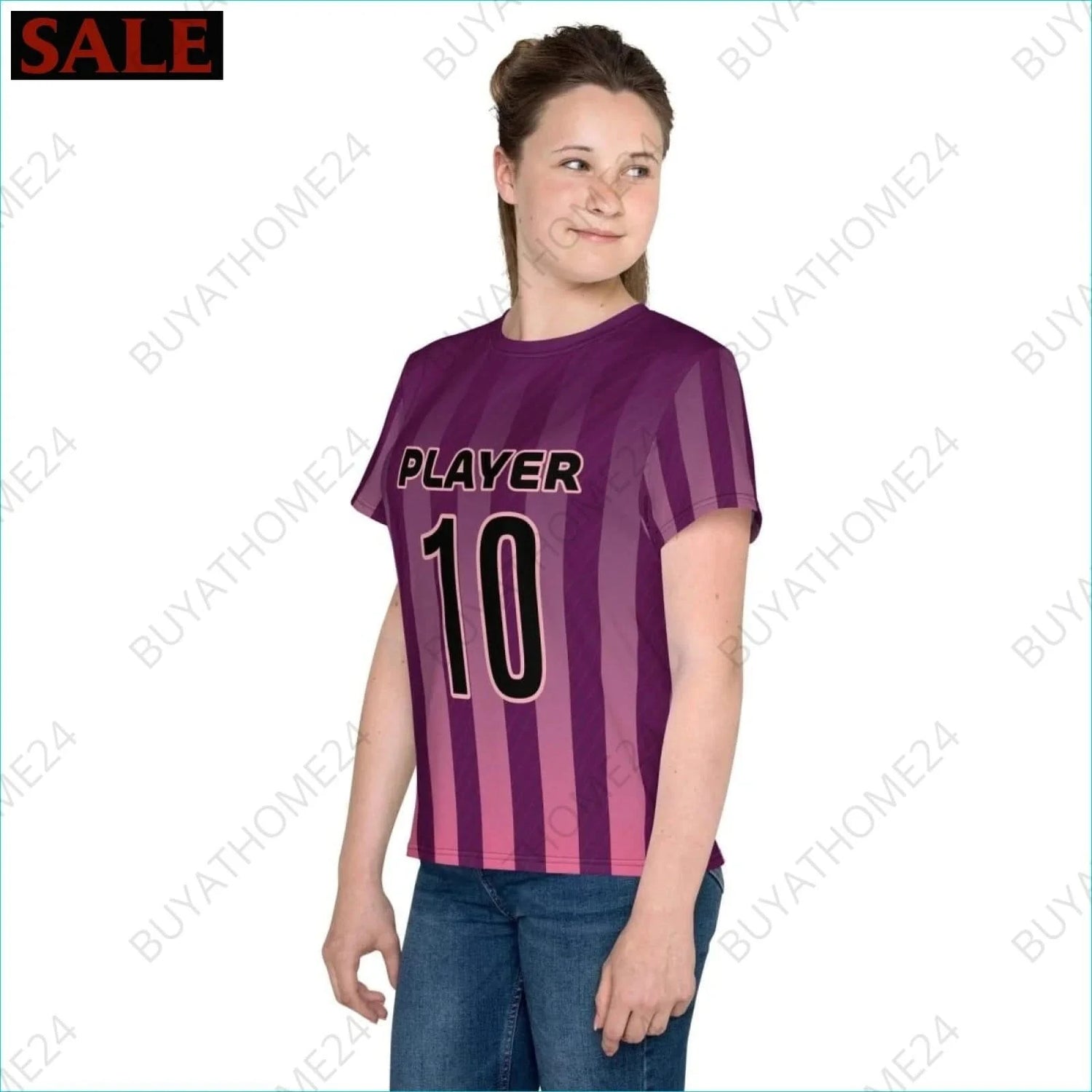 Mädchen Sport T-Shirt 134 cm - 170 cm - BUYATHOME24 - Textildruck - GERMANY - Kinder Sport T-Shirt, KINDERMODE & BABYS