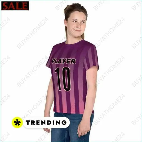maedchen-sport-t-shirt-134-cm-170-buyathome24-textildruck-712 - BUYATHOME24®