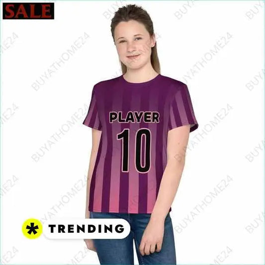 maedchen-sport-t-shirt-134-cm-170-buyathome24-textildruck-8-95-627 - BUYATHOME24®
