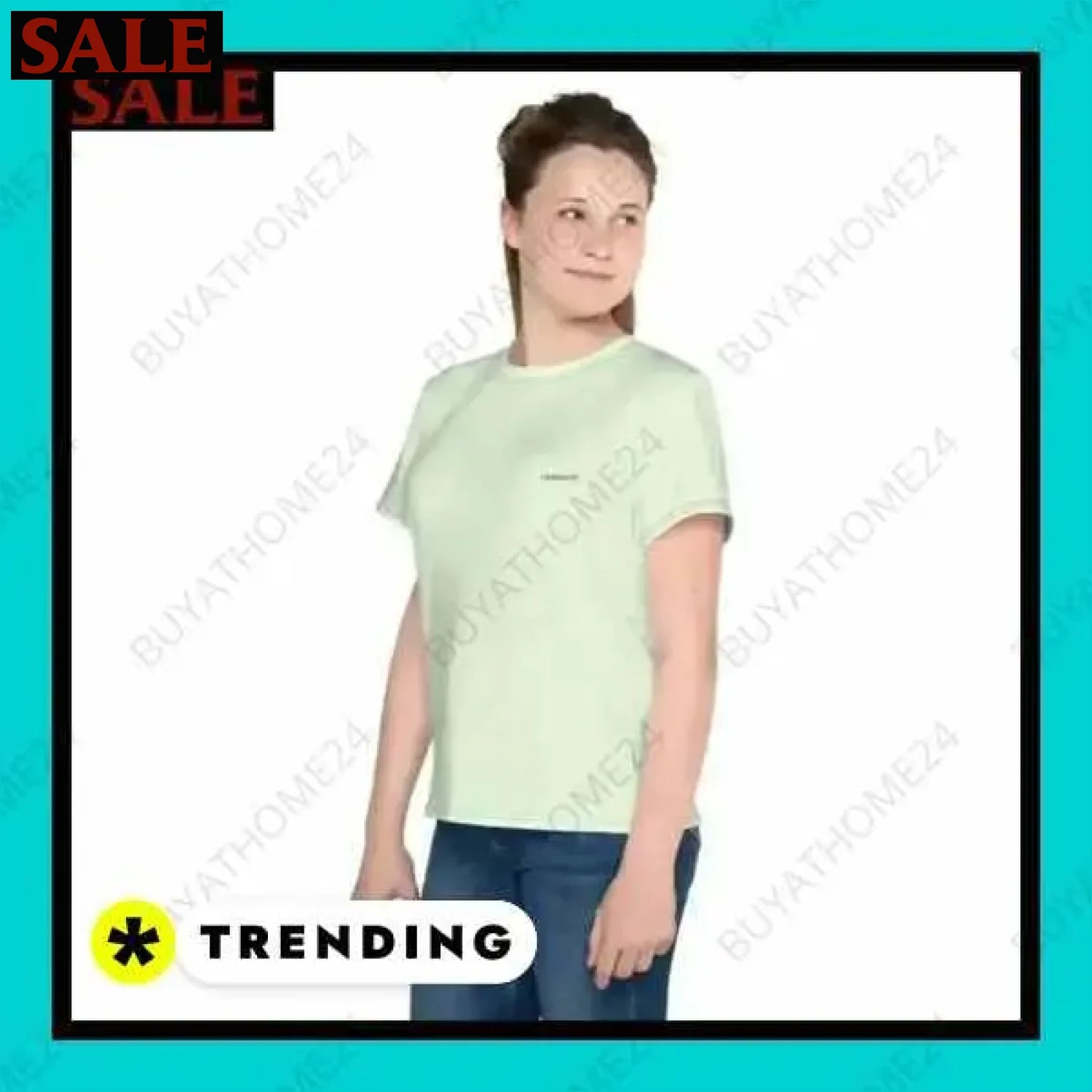 Mädchen Sport T-Shirt für Fitness und Freizeit in bequemer Passform  Textildruck BUYATHOME24, T-Shirts BUYATHOME24, Hoodies BUYATHOME24,  Hosen BUYATHOME24, Jacken BUYATHOME24, Schuhe BUYATHOME24