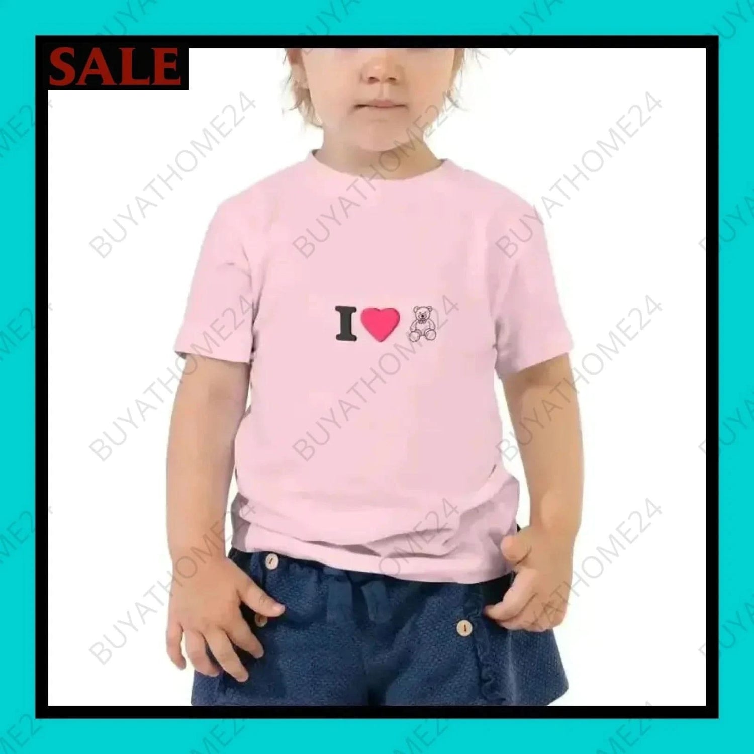 Mädchen T-Shirt 2-5 Jahre - BUYATHOME24 - T-Shirtdruck - GERMANY - Kinder T-Shirt, KINDERMODE & BABYS