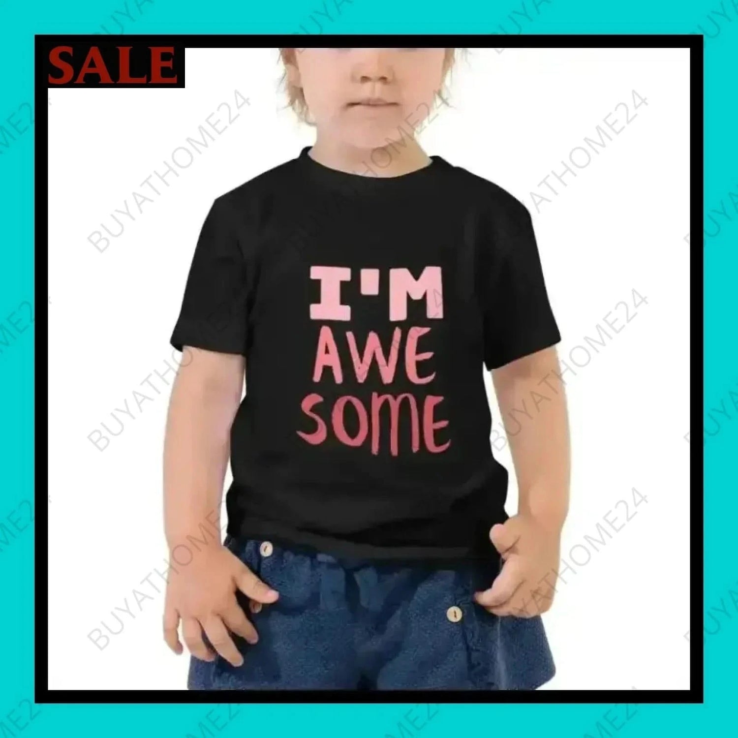 Mädchen T-Shirt 2-5 Jahre - BUYATHOME24 - T-Shirtdruck - GERMANY - Kinder T-Shirt, KINDERMODE & BABYS