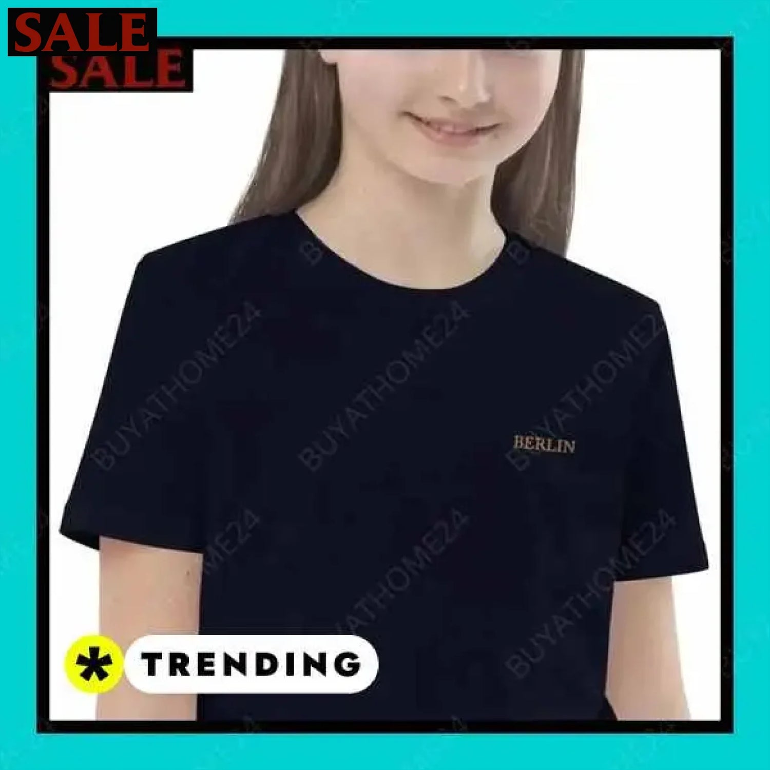 • Rundhalsshirts I Kurzarm Kinder T-Shirt 3-14 Jahre  Textildruck BUYATHOME24, T-Shirts BUYATHOME24, Hoodies BUYATHOME24,  Hosen BUYATHOME24, Jacken BUYATHOME24, Schuhe BUYATHOME24
