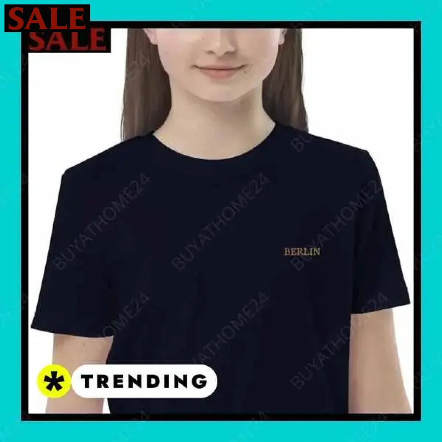 • Rundhalsshirts I Kurzarm Kinder T-Shirt 3-14 Jahre  Textildruck BUYATHOME24, T-Shirts BUYATHOME24, Hoodies BUYATHOME24,  Hosen BUYATHOME24, Jacken BUYATHOME24, Schuhe BUYATHOME24