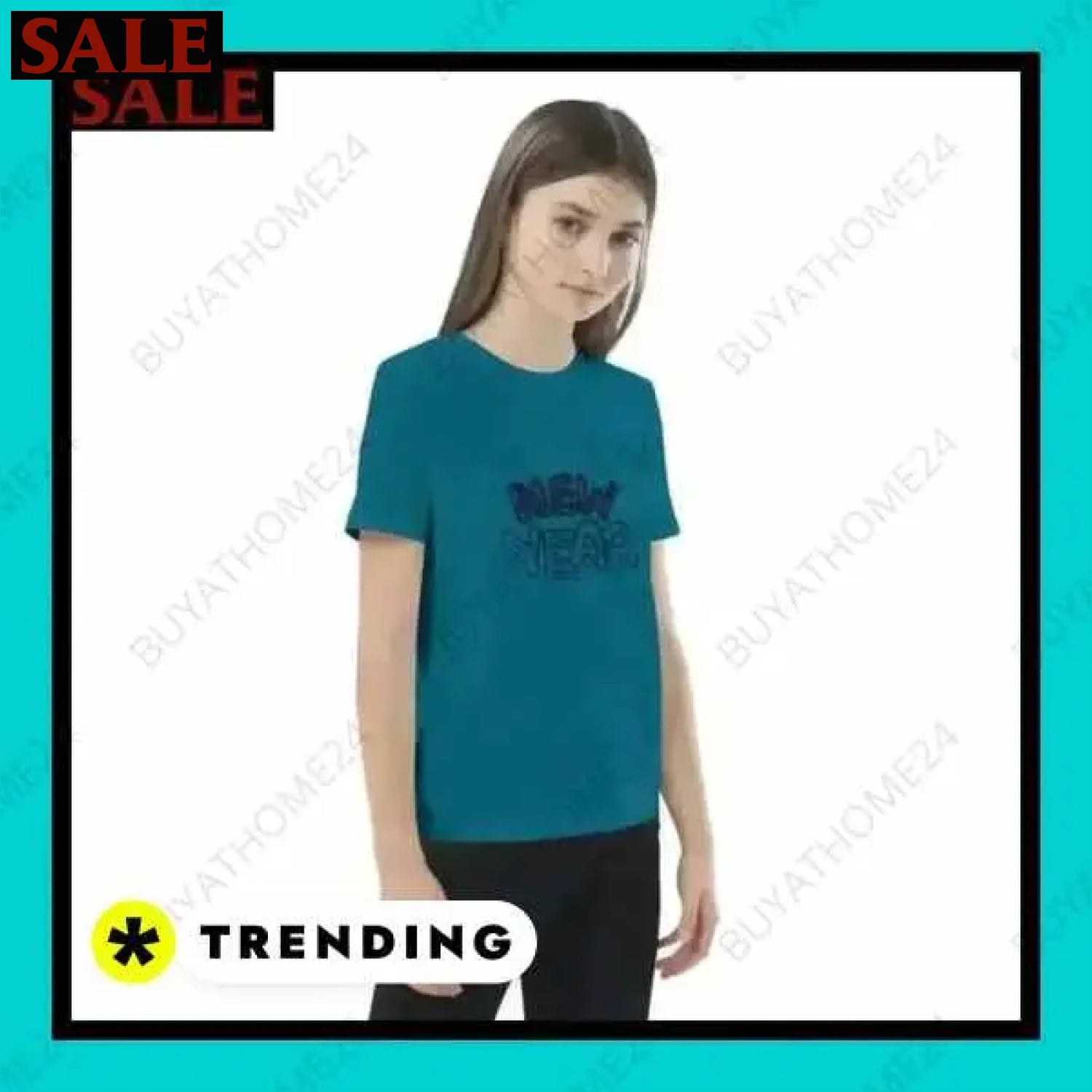 • Rundhalsshirts I Kurzarm Kinder T-Shirt 3-14 Jahre  Textildruck BUYATHOME24, T-Shirts BUYATHOME24, Hoodies BUYATHOME24,  Hosen BUYATHOME24, Jacken BUYATHOME24, Schuhe BUYATHOME24