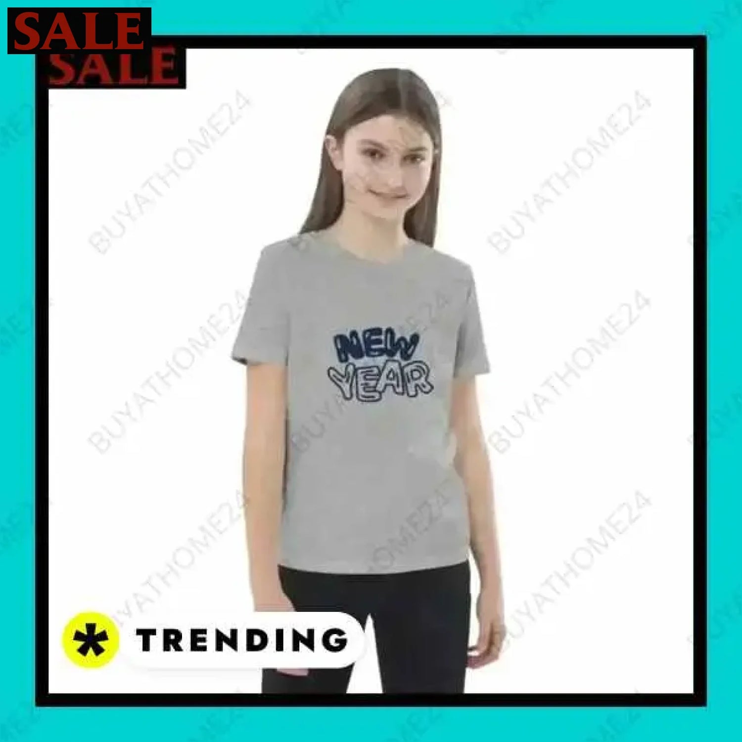 • Rundhalsshirts I Kurzarm Kinder T-Shirt 3-14 Jahre  Textildruck BUYATHOME24, T-Shirts BUYATHOME24, Hoodies BUYATHOME24,  Hosen BUYATHOME24, Jacken BUYATHOME24, Schuhe BUYATHOME24