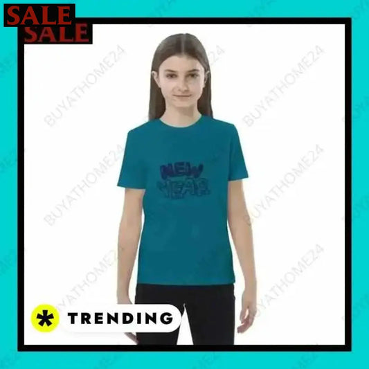 Rundhalsshirts Kurzarm Grafik Unisex T-Shirt 3-14 Jahre – Stilvoll und Bequem von BUYATHOME24® BUYATHOME24®