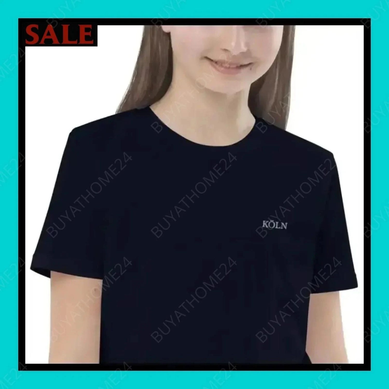 Mädchen T-Shirt 3-14 Jahre - BUYATHOME24 - bestickt - GERMANY - Kinder T-Shirt, KINDERMODE & BABYS, YOUR STYLE