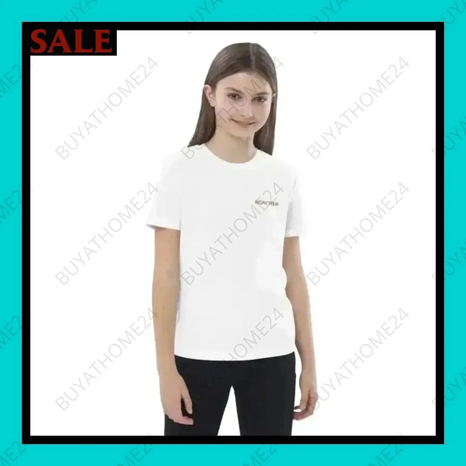 Mädchen T-Shirt 3-14 Jahre - BUYATHOME24 - bestickt - GERMANY - Kinder T-Shirt, KINDERMODE & BABYS, YOUR STYLE