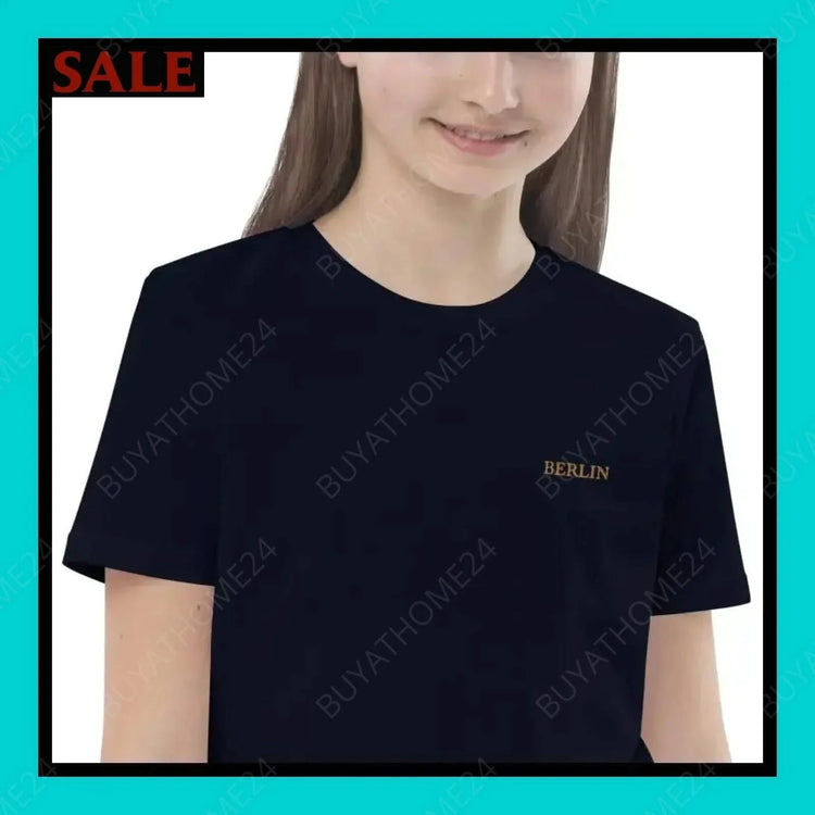 Mädchen T-Shirt 3-14 Jahre - BUYATHOME24 - bestickt - GERMANY - Kinder T-Shirt, KINDERMODE & BABYS, YOUR STYLE