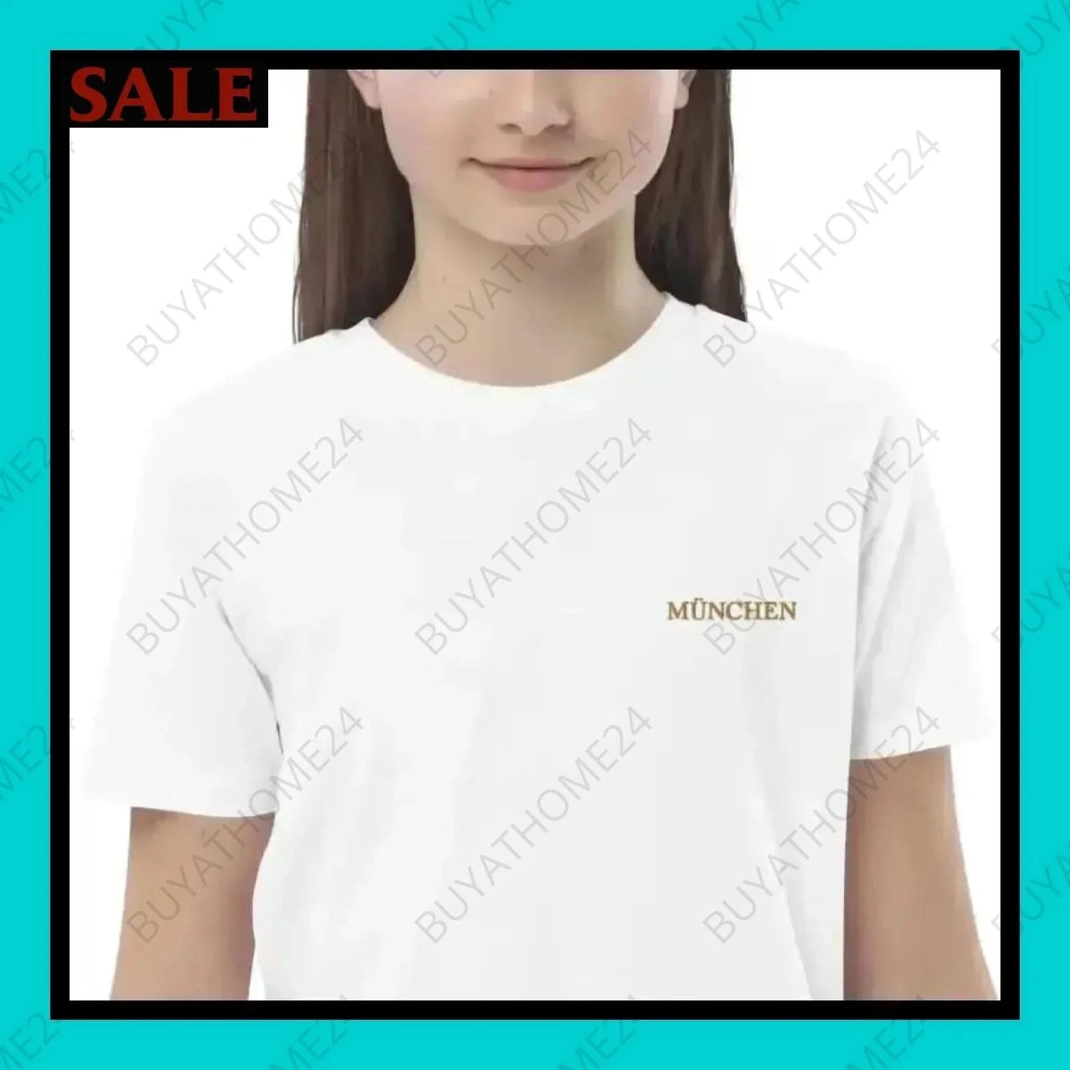 Mädchen T-Shirt 3-14 Jahre - BUYATHOME24 - bestickt - GERMANY - Kinder T-Shirt, KINDERMODE & BABYS, YOUR STYLE