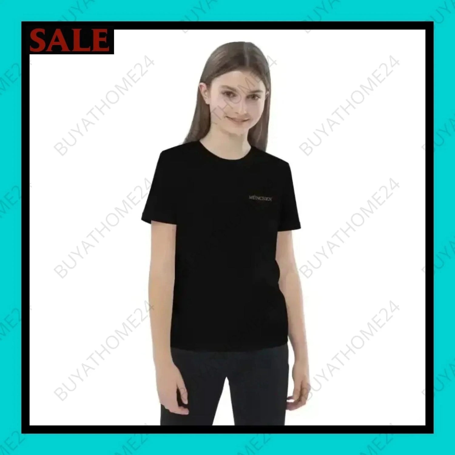 Mädchen T-Shirt 3-14 Jahre - BUYATHOME24 - bestickt - GERMANY - Kinder T-Shirt, KINDERMODE & BABYS, YOUR STYLE