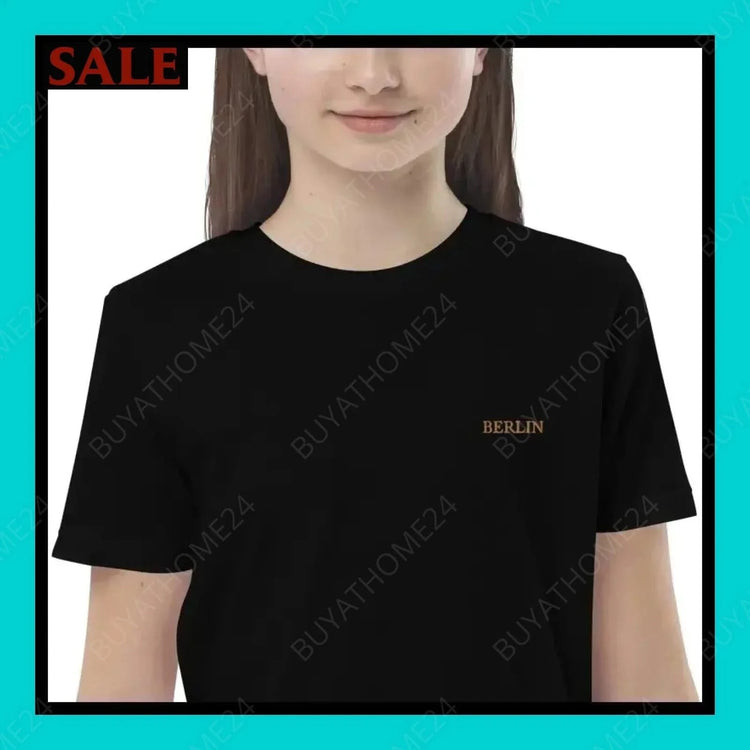 Mädchen T-Shirt 3-14 Jahre - BUYATHOME24 - bestickt - GERMANY - Kinder T-Shirt, KINDERMODE & BABYS, YOUR STYLE