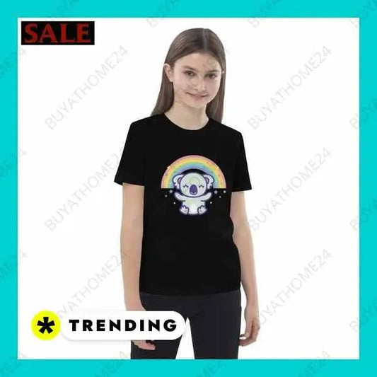 Rundhalsshirts I Kurzarm Grafik Unisex T-Shirt 3-14 Jahre – Stylisch und Bequem von BUYATHOME24® BUYATHOME24®