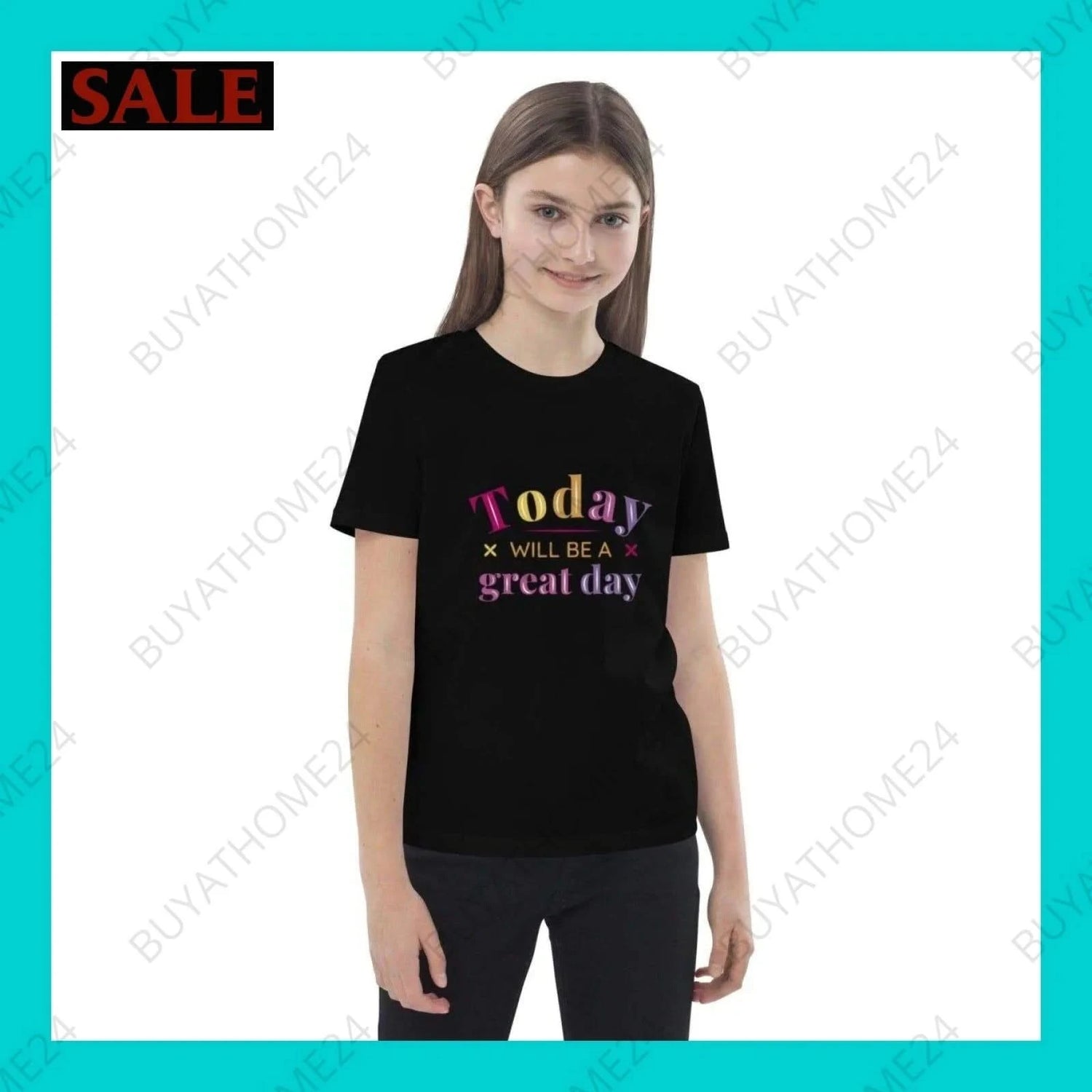 Mädchen T-Shirt 3-14 Jahre - BUYATHOME24 - T-Shirtdruck - GERMANY - Kinder T-Shirt, KINDERMODE & BABYS