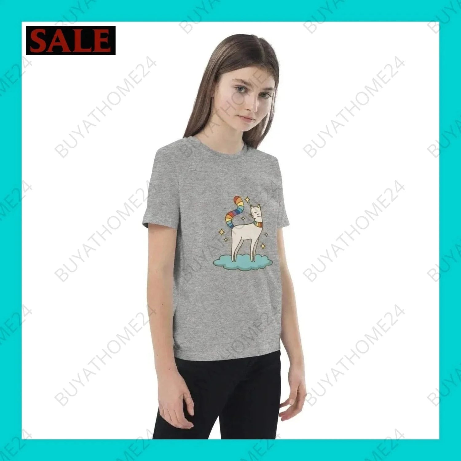 Mädchen T-Shirt 3-14 Jahre - BUYATHOME24 - T-Shirtdruck - GERMANY - Kinder T-Shirt, KINDERMODE & BABYS