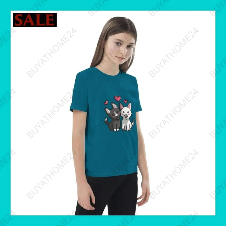 Mädchen T-Shirt 3-14 Jahre - BUYATHOME24 - T-Shirtdruck - GERMANY - Kinder T-Shirt, KINDERMODE & BABYS