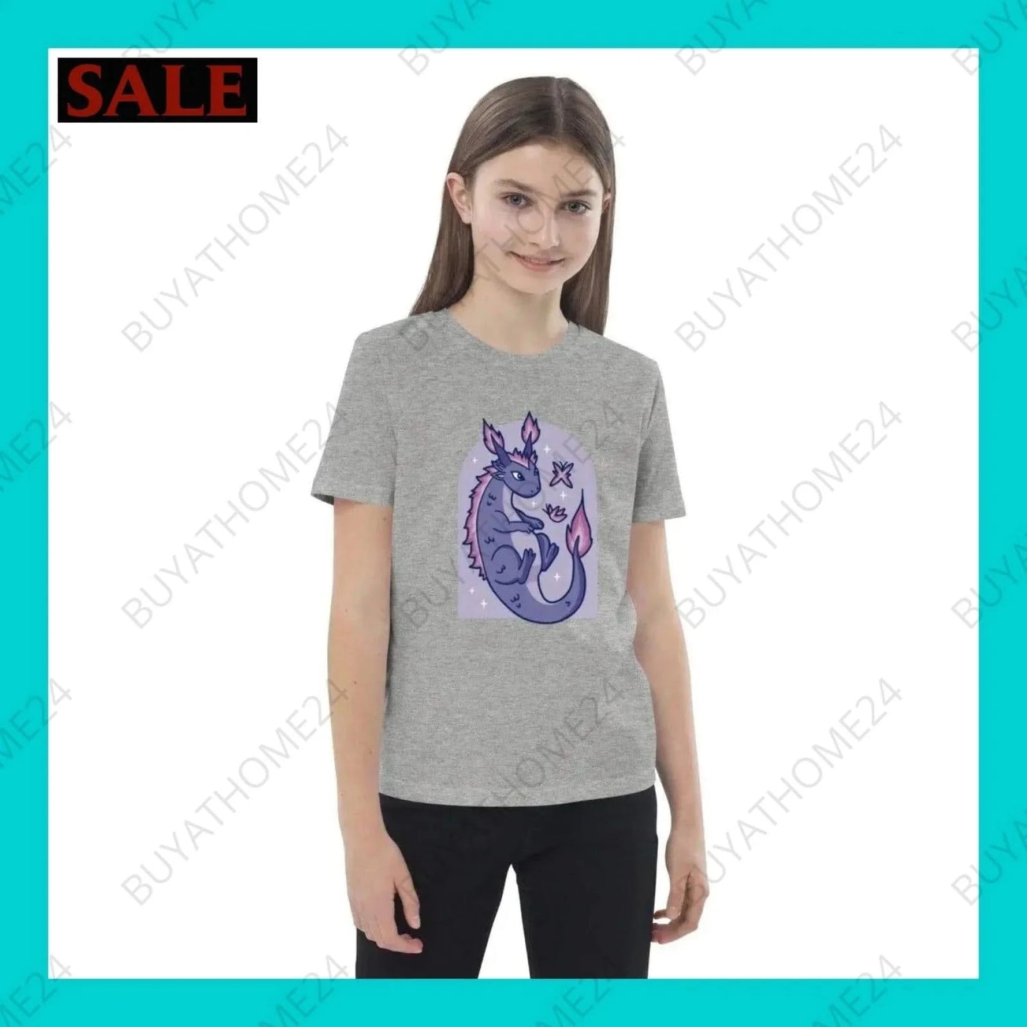 Mädchen T-Shirt 3-14 Jahre - BUYATHOME24 - T-Shirtdruck - GERMANY - Kinder T-Shirt, KINDERMODE & BABYS