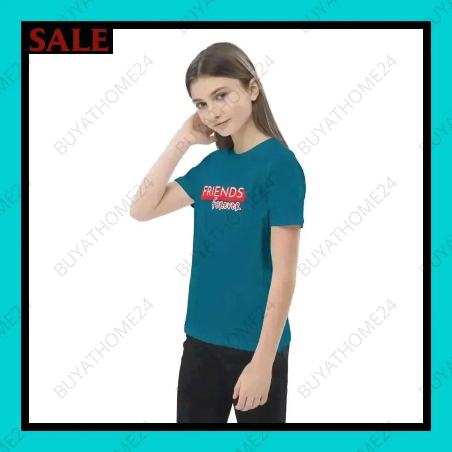 Mädchen T-Shirt 3-14 Jahre - BUYATHOME24 - T-Shirtdruck - GERMANY - Kinder T-Shirt, KINDERMODE & BABYS, YOUR STYLE