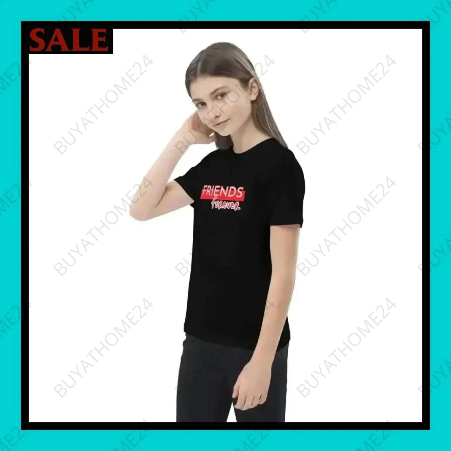 Mädchen T-Shirt 3-14 Jahre - BUYATHOME24 - T-Shirtdruck - GERMANY - Kinder T-Shirt, KINDERMODE & BABYS, YOUR STYLE