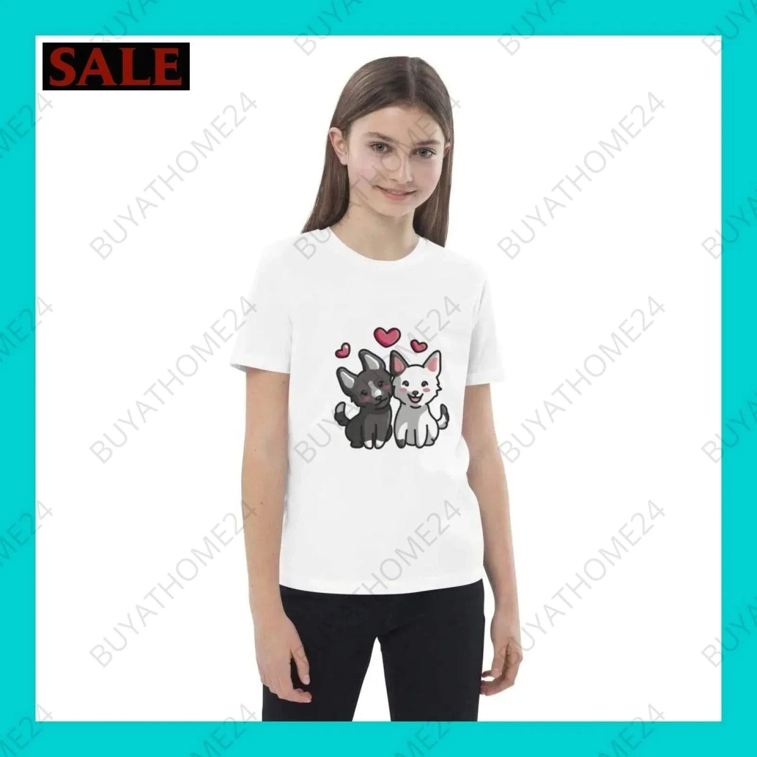 Mädchen T-Shirt 3-14 Jahre - BUYATHOME24 - T-Shirtdruck - GERMANY - Kinder T-Shirt, KINDERMODE & BABYS