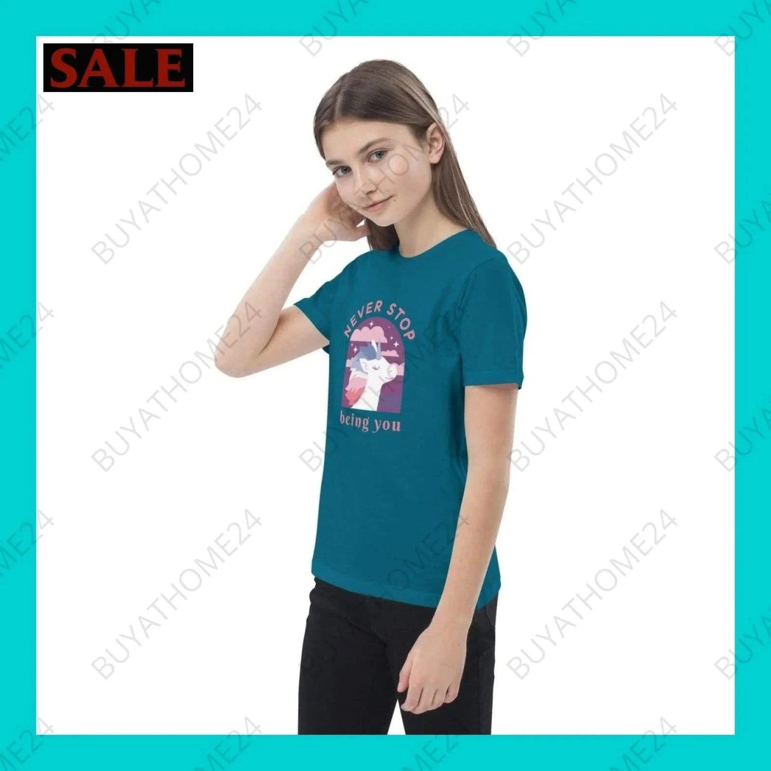 Mädchen T-Shirt 3-14 Jahre - BUYATHOME24 - T-Shirtdruck - GERMANY - Kinder T-Shirt, KINDERMODE & BABYS