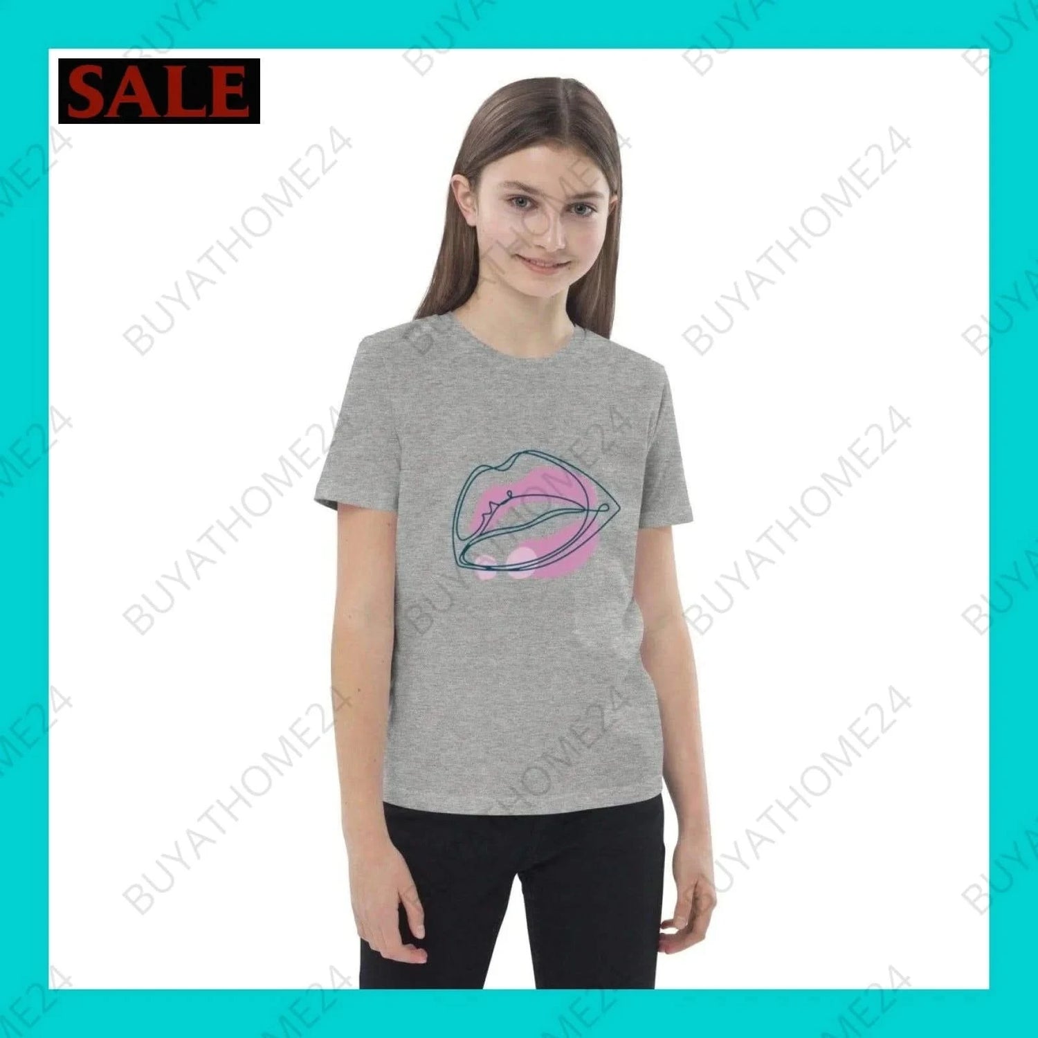 Mädchen T-Shirt 3-14 Jahre - BUYATHOME24 - T-Shirtdruck - GERMANY - Kinder T-Shirt, KINDERMODE & BABYS