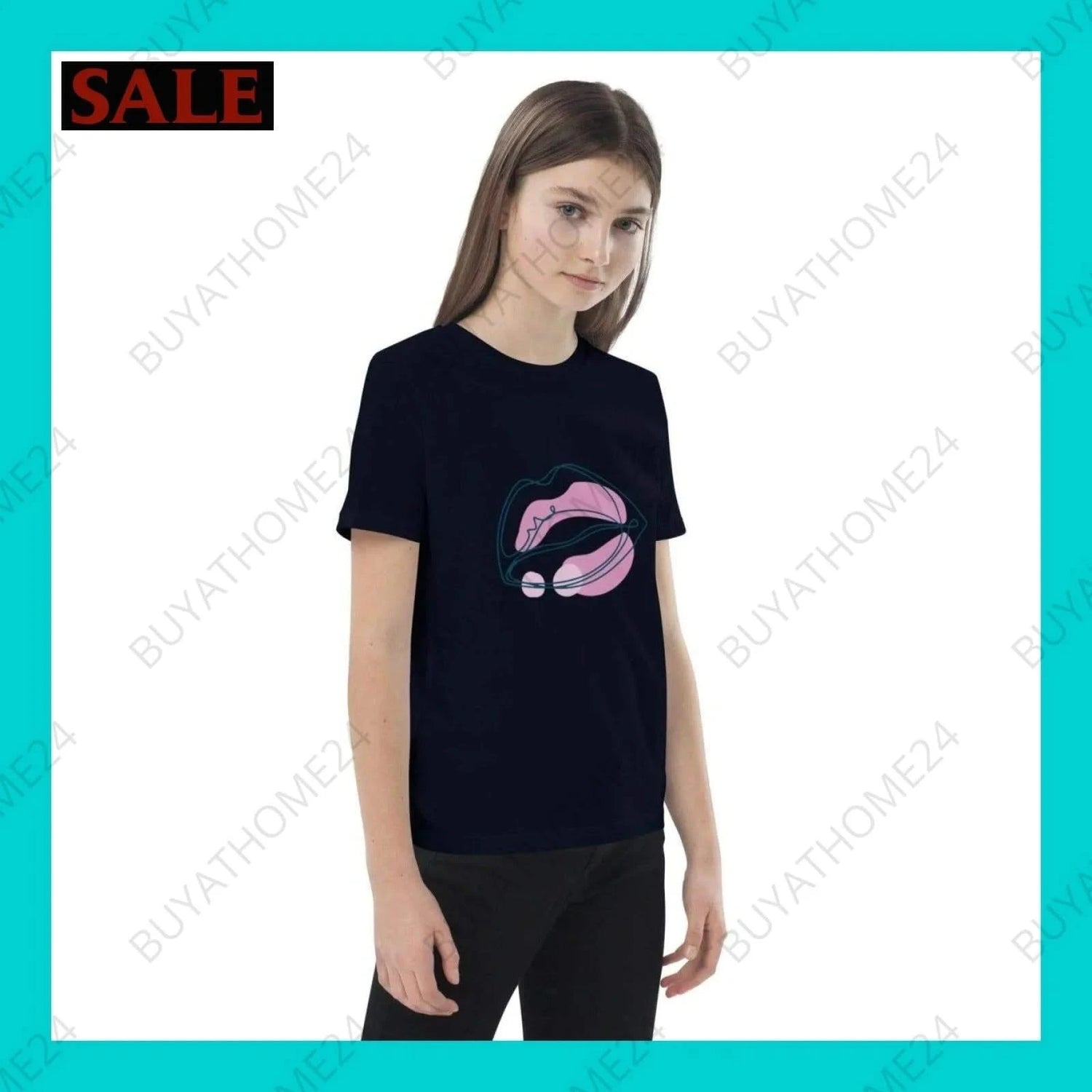 Mädchen T-Shirt 3-14 Jahre - BUYATHOME24 - T-Shirtdruck - GERMANY - Kinder T-Shirt, KINDERMODE & BABYS