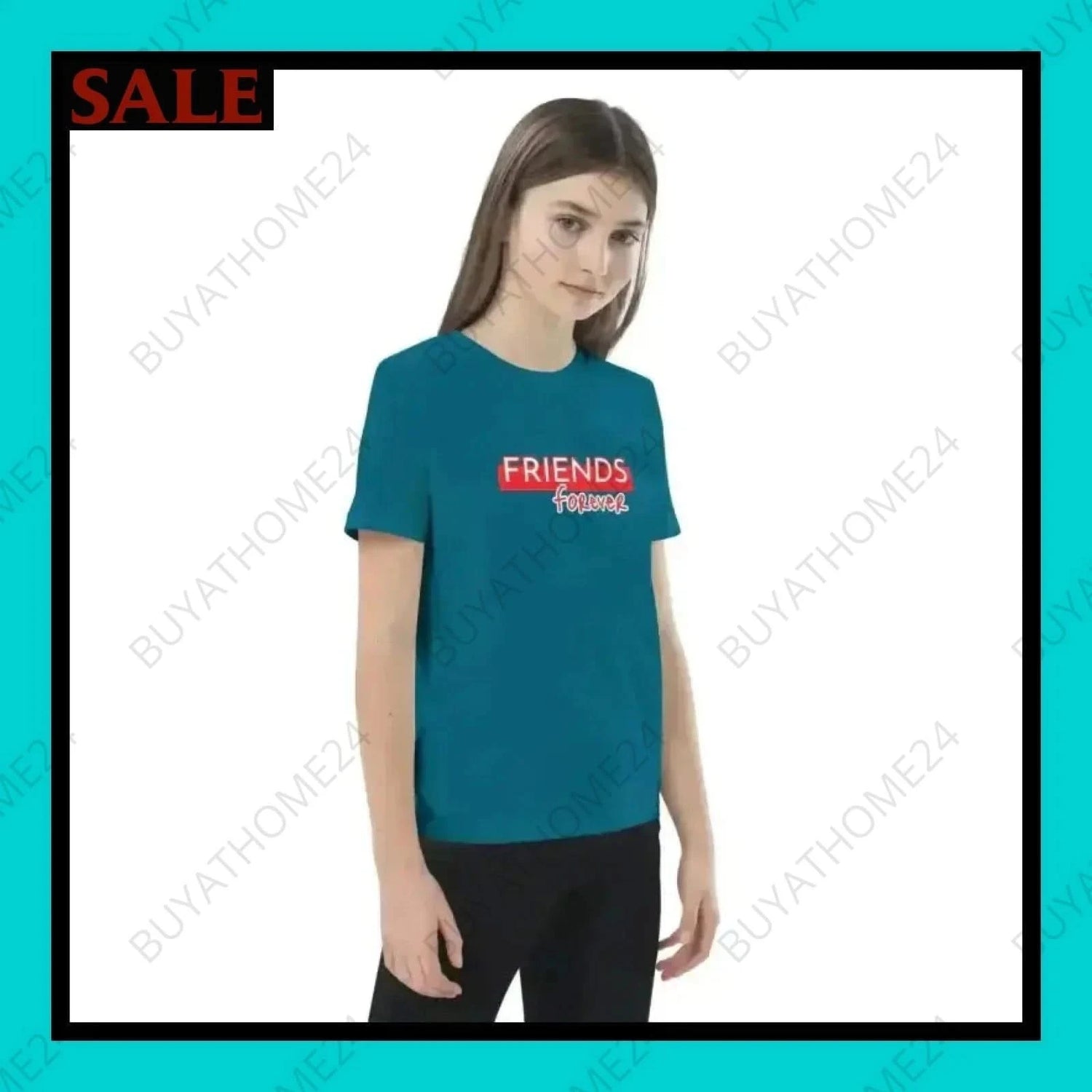 Mädchen T-Shirt 3-14 Jahre - BUYATHOME24 - T-Shirtdruck - GERMANY - Kinder T-Shirt, KINDERMODE & BABYS, YOUR STYLE