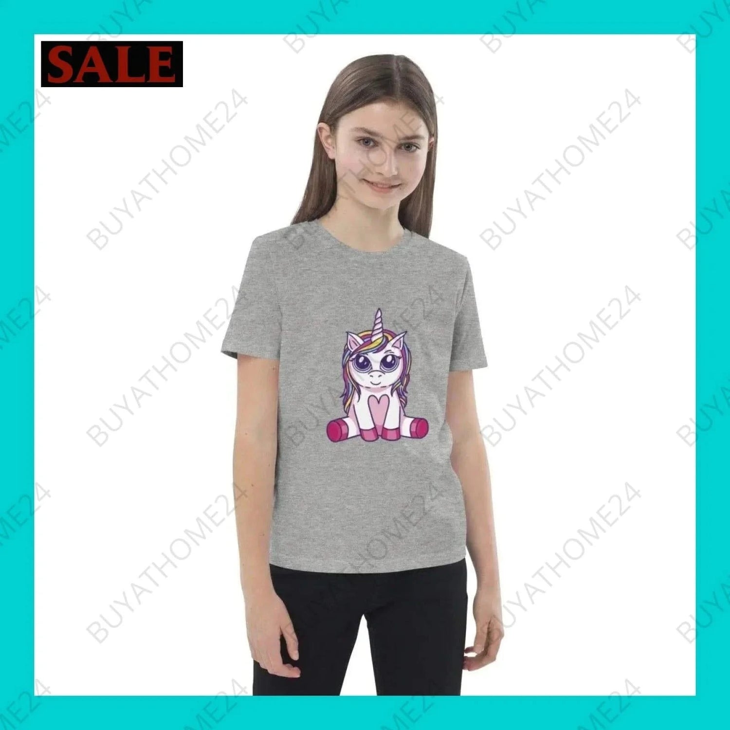 Mädchen T-Shirt 3-14 Jahre - BUYATHOME24 - T-Shirtdruck - GERMANY - Kinder T-Shirt, KINDERMODE & BABYS