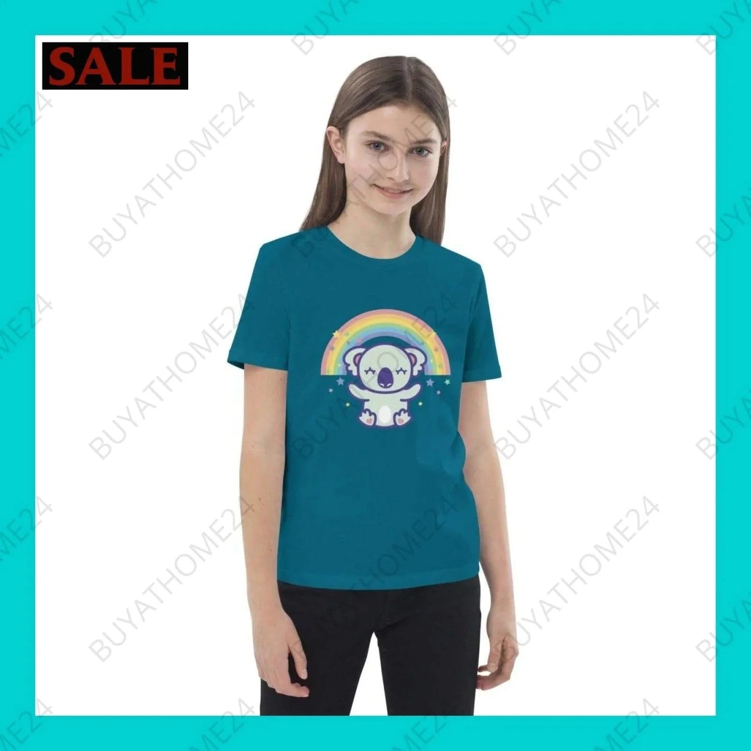 Mädchen T-Shirt 3-14 Jahre - BUYATHOME24 - T-Shirtdruck - GERMANY - Kinder T-Shirt, KINDERMODE & BABYS