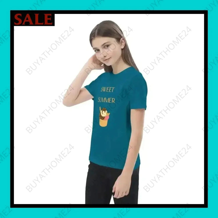 Mädchen T-Shirt 3-14 Jahre - BUYATHOME24 - T-Shirtdruck - GERMANY - Kinder T-Shirt, KINDERMODE & BABYS