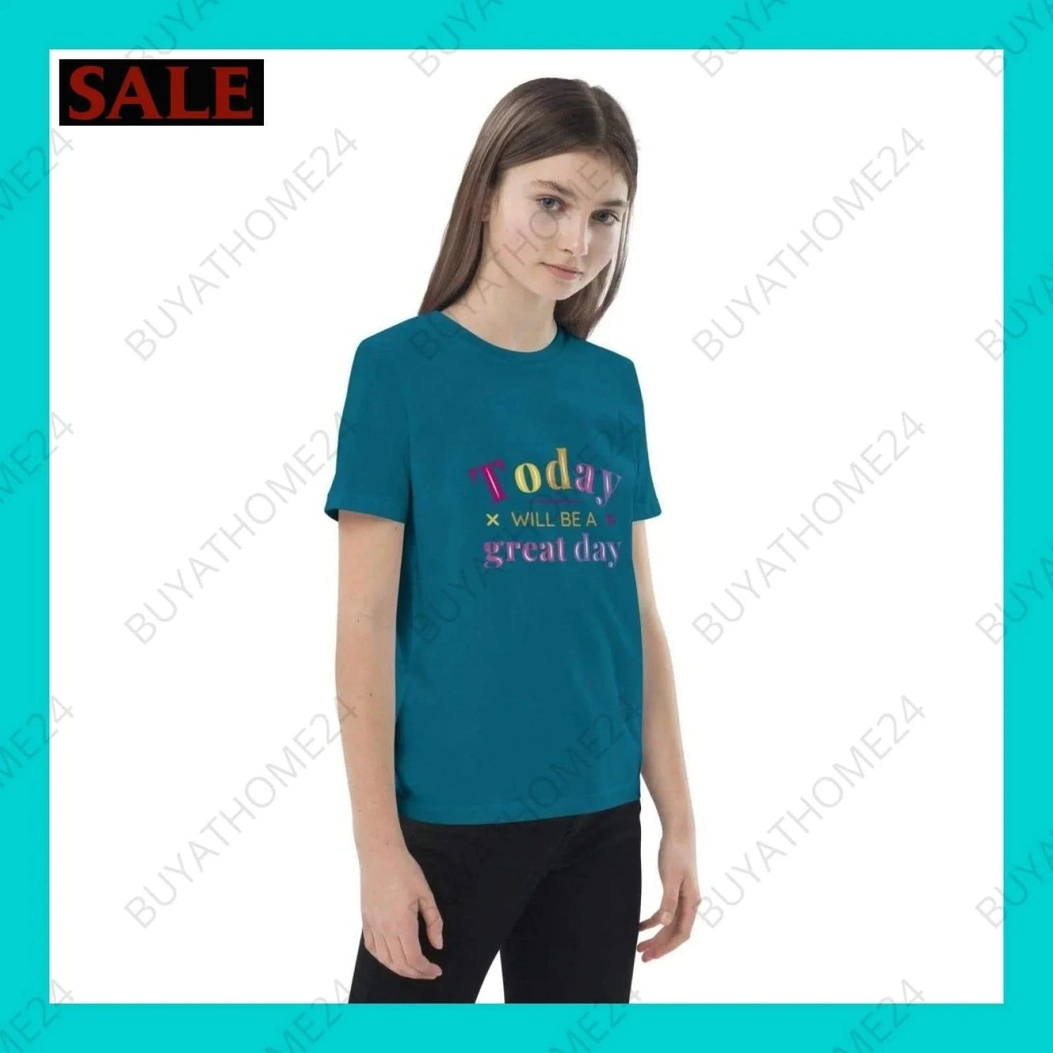 Mädchen T-Shirt 3-14 Jahre - BUYATHOME24 - T-Shirtdruck - GERMANY - Kinder T-Shirt, KINDERMODE & BABYS