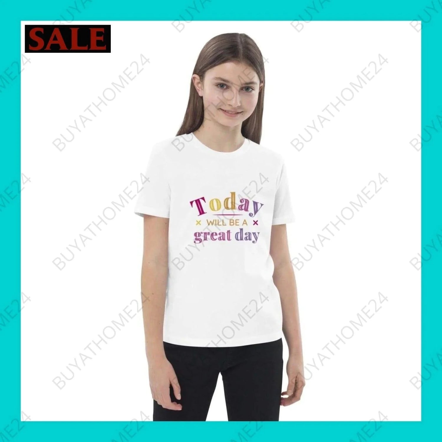 Mädchen T-Shirt 3-14 Jahre - BUYATHOME24 - T-Shirtdruck - GERMANY - Kinder T-Shirt, KINDERMODE & BABYS