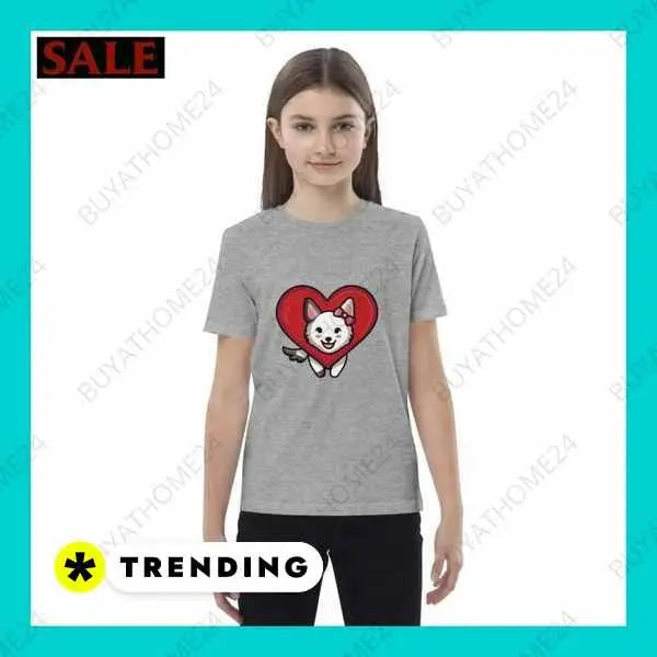 maedchen-t-shirt-3-14-jahre-buyathome24-t-shirtdruck-heather-grau-809_351b7fef-f658-47ab-808f-57a895a3da8d - BUYATHOME24®