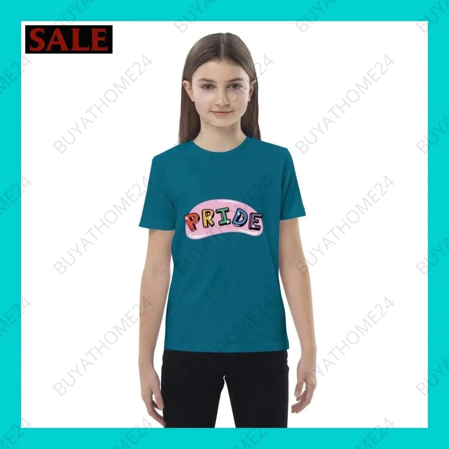 Mädchen T-Shirt 3-14 Jahre - BUYATHOME24 - T-Shirtdruck - GERMANY - Kinder T-Shirt, KINDERMODE & BABYS